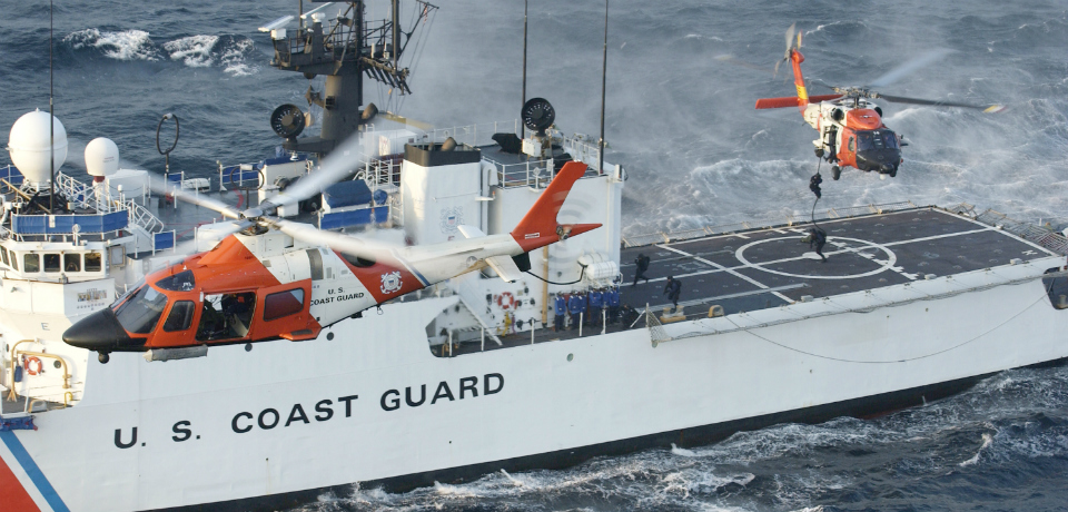 U.S. Coast Guard boat