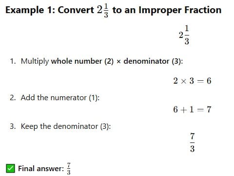 convert to improper