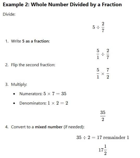 fraction division 2