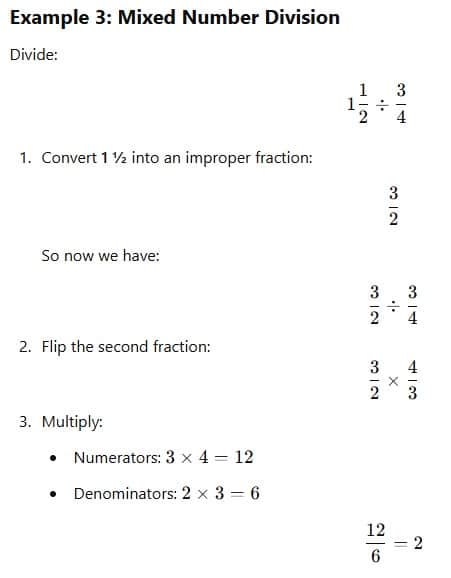 fraction division 3