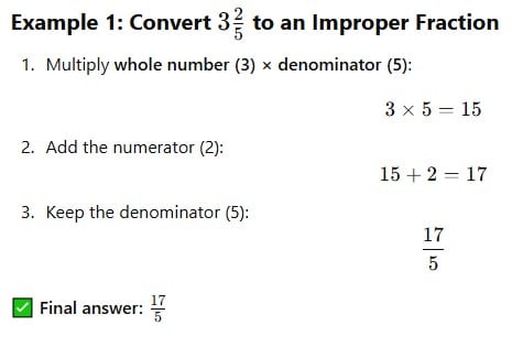 mixed to improper